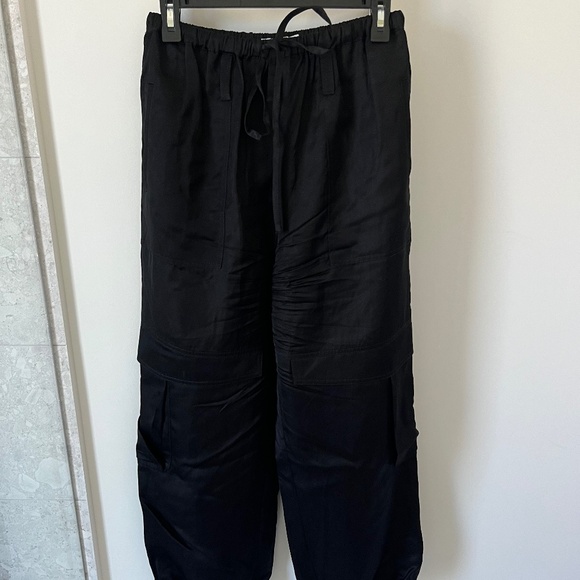 Maria Cher Joline Cargo Pants - Black Size S - Picture 2 of 5